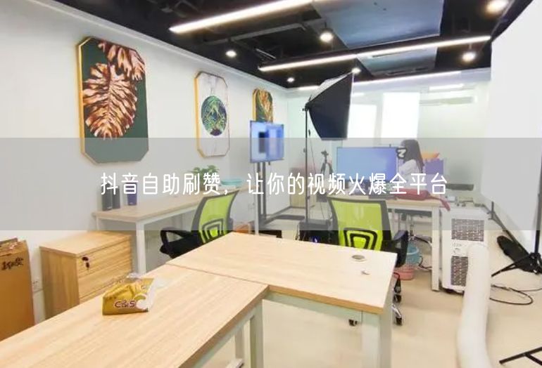 抖音自助刷赞，让你的视频火爆全平台