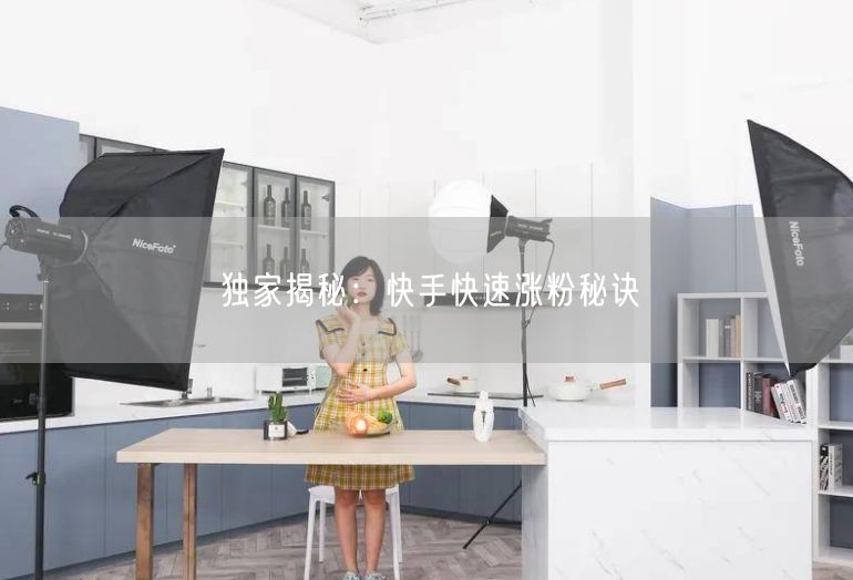 独家揭秘：快手快速涨粉秘诀