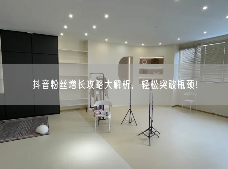 抖音粉丝增长攻略大解析，轻松突破瓶颈！